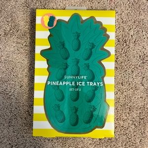 Sunny Life brand PINEAPPLE ICE TRAYS (2 trays included)